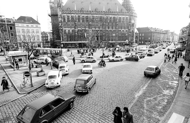 Markt neue Verkehrsf&uuml;hrung